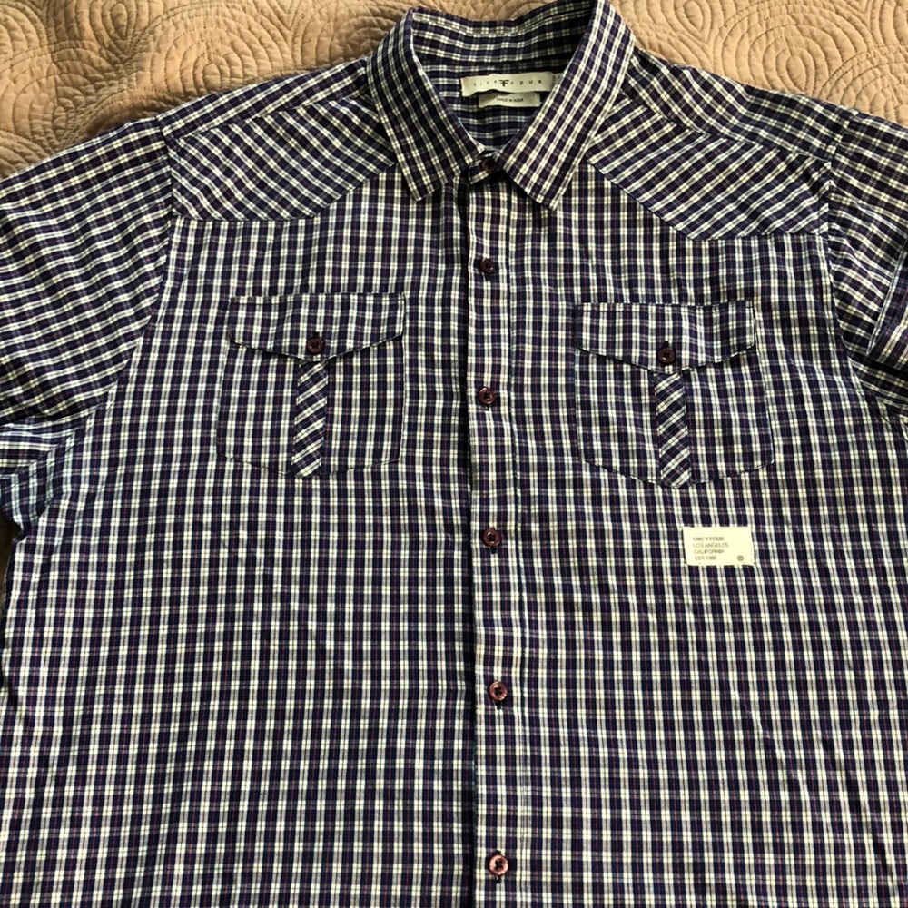 Five four 3xl casual button up